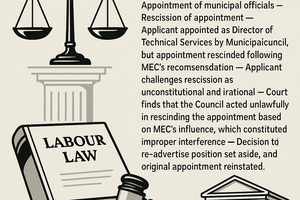 Moinwe v Joe Morolong Local Municipality and Others (2025/032401) [2025] ZALCJHB 180 (9 May 2025)