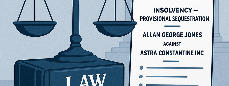 Astra Constantine Inc v Jones and Another (25801/2024) [2025] ZAWCHC 238 (3 June 2025)