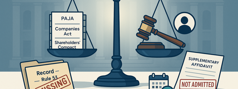 Noge-Tungamirai v Minister of Communications and Digital Technologies and Others (107704/2023) [2025] ZAGPPHC 825 (18 August 2025)