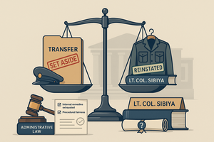 Sibiya v Minister of Defence and Military Veterans and Others (2024-014981) [2025] ZAGPPHC 879 (22 August 2025)